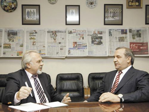 Павел Гусев (слева) и Владимир Пучков. Фото Кирилла Искольдского