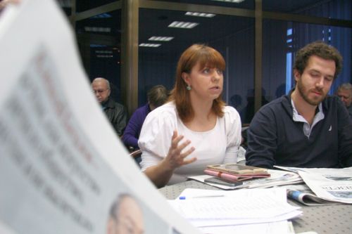 Елена Павлова: Залезаю в интернет, открываю лучшие федеральные издания и учусь на их примере делать газету. Фото: Юлия Майорова / РГ