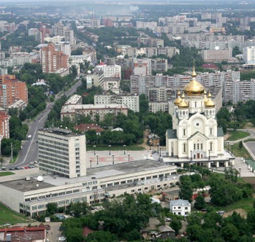Главный храм Хабаровска.