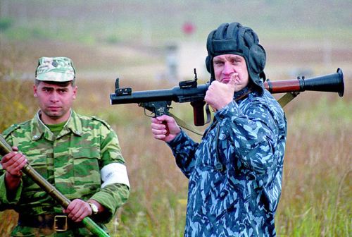 Сергей Дарькин на учениях