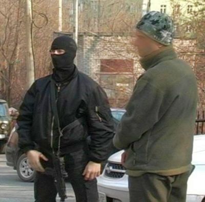 Момент задержания