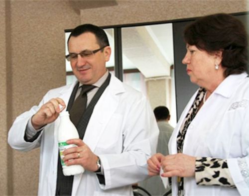 Министр сельского хозяйства России Николай Федоров посетили Благовещенский молочный комбинат