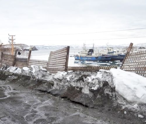 Территория базы БОХР