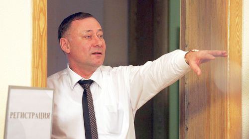 Председатель Хабаровского крайизбиркома Геннадий Накушнов. Фото: Евгений Переверзев / Коммерсантъ