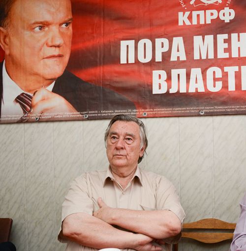 Кредо Проханова ярко проявилось при встрече с комсомольчанами.