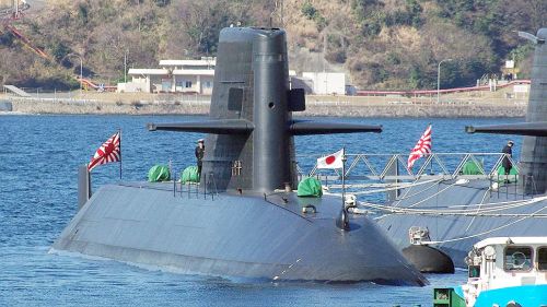 Японская подводная лодка класса Oyashio. Фото: Los688