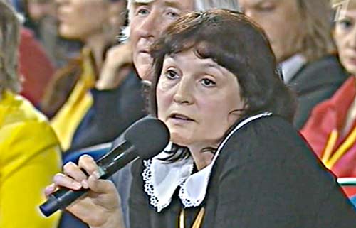 Татьяна Седых рассказала президенту Владимиру Путину правду о Хабаровском крае