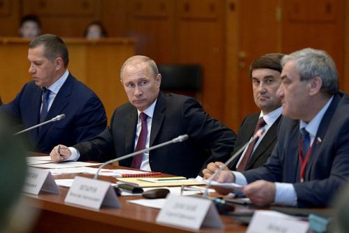 Совещание в Якутске. Фото пресс-службы Президента России