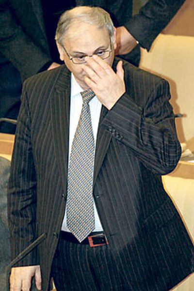 Борис Резник: «Я ожидал, что будут какие-то профилактические меры, после того как меня «ославили» СМИ. Но нет, ничего, никаких злодеяний». Фото Бориса Бабанова (НГ-фото)