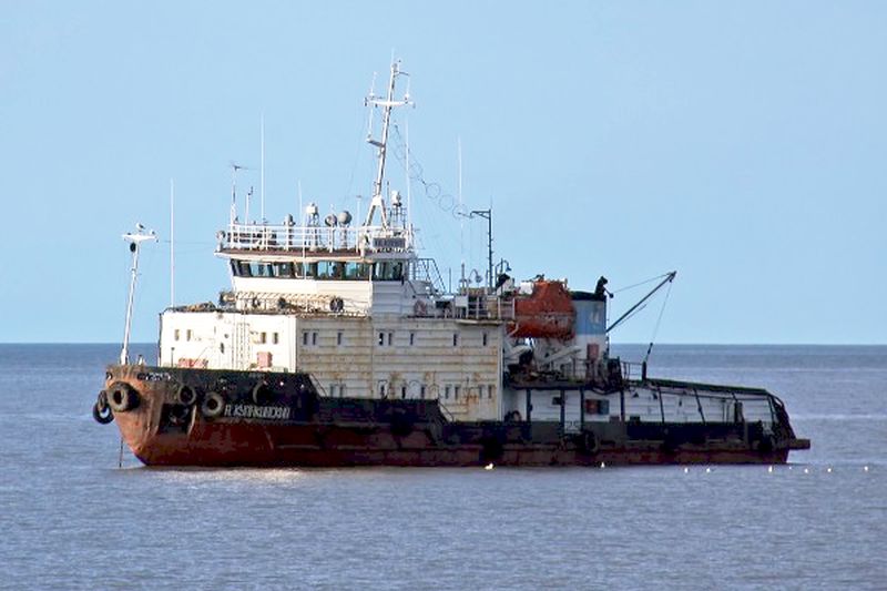Буксир «Алексей Кулаковский». Взглянув на фотографию нельзя и предположить, что ровно через 9 дней этот пароход будет покоиться на дне Северного ледовитого океана. Фото Алексея Горячева./goryachev's journal