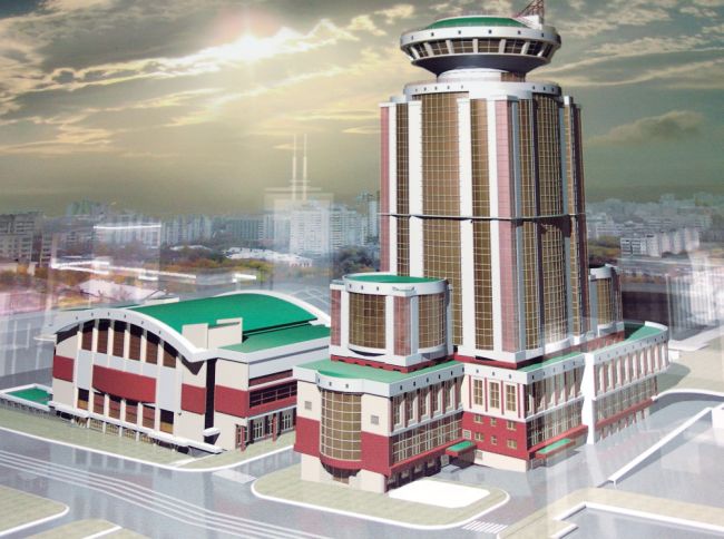 Мечта Ишаева - стометровая гостиница./ Нажмите, чтобы УВЕЛИЧИТЬ. (нажмите, чтобы увеличить)