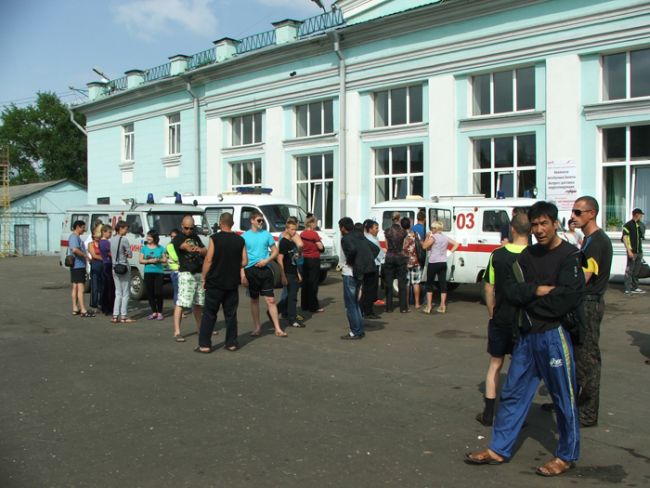 Вокзал, 5 июля. Ванино