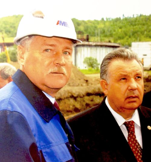 Сергей Хохлов и Виктор Ишаев (слева направо)