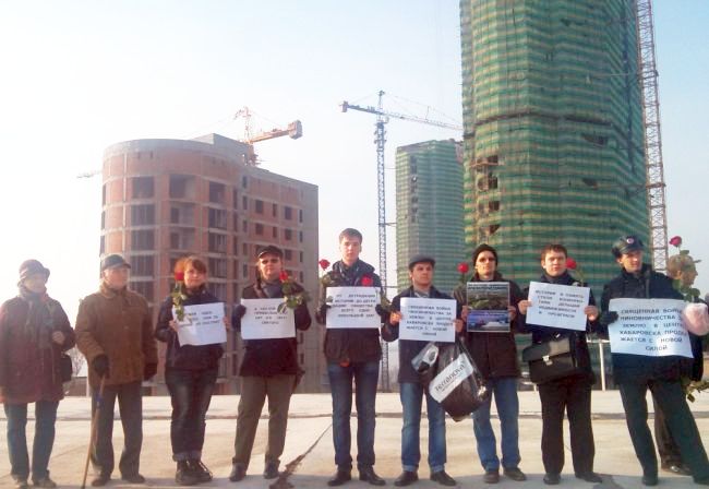 Вид с мемориала Вечного огня