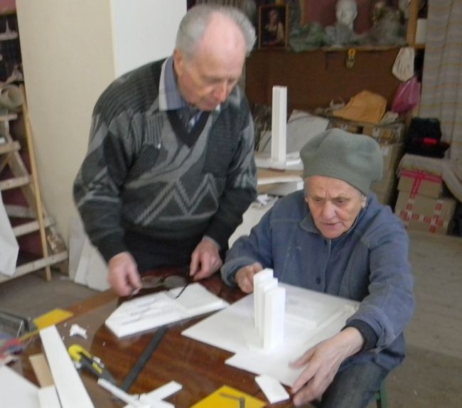 Архитекторы В.И. Баев и Н.С. Ивлева.