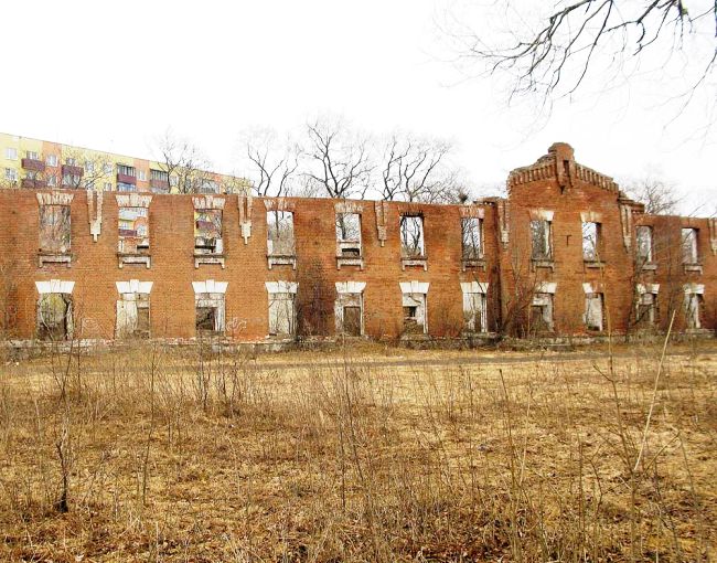 Традиционная панорама Русского. Вчерашний день тут подзатянулся