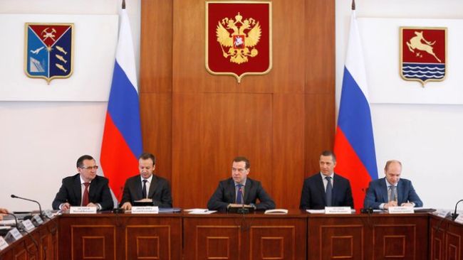 Совещание о перспективах развития рыбохозяйственного комплекса в Магадане.