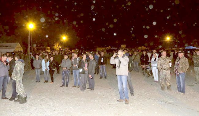 На фестиваль «Сохраним лососей вместе» в Усть-Большерецке.