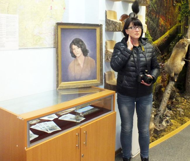 Портрет журналистки Ларисы Маклаковой