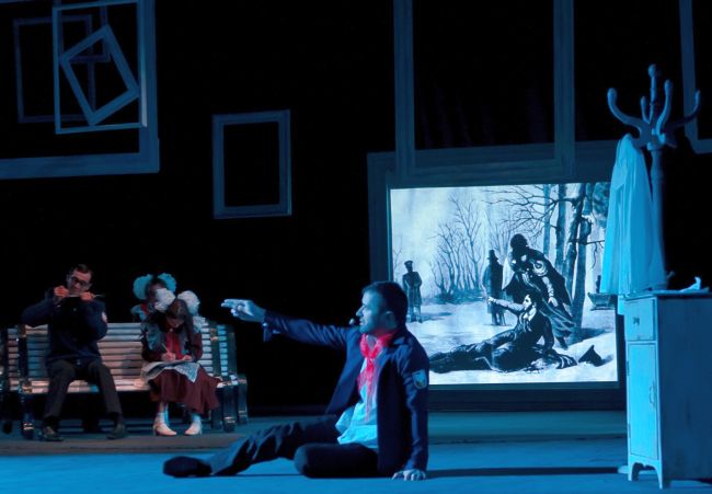 Спасти камер-юнкера Пушкина. Спектакль «Спасти камер-юнкера Пушкина», Государственный Русский Драматический театр им. Лермонтова, Грозный.