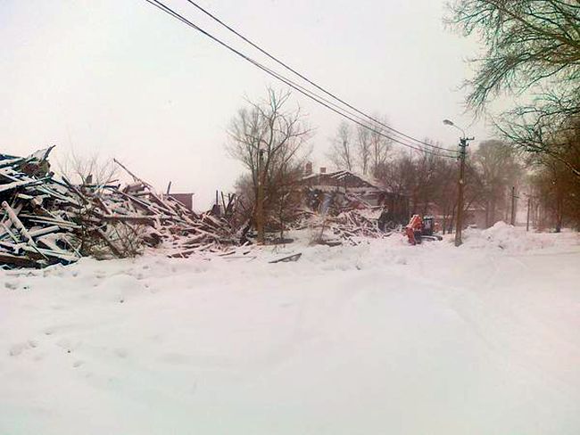 п. Уссурийский - как будто была война?