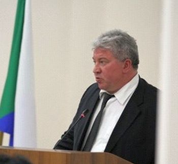 Первый заместитель начальника главного управления территориального развития губернатора и правительства Хабаровского края Виктор Суриков. Фото пресс-службы Законодательной думы Хабаровского края