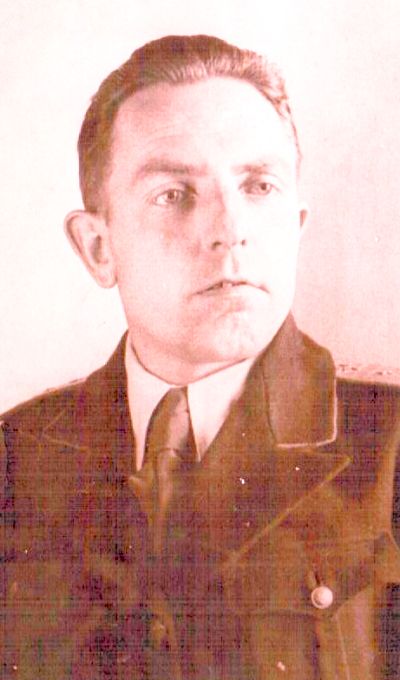Капитан  С.Г. Феоктистов - май  1945 года