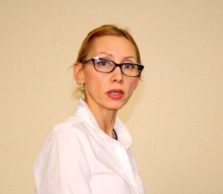 Депутат городской думы Биробиджана, в недавнем прошлом кандидат в мэры города Елизавета Славина