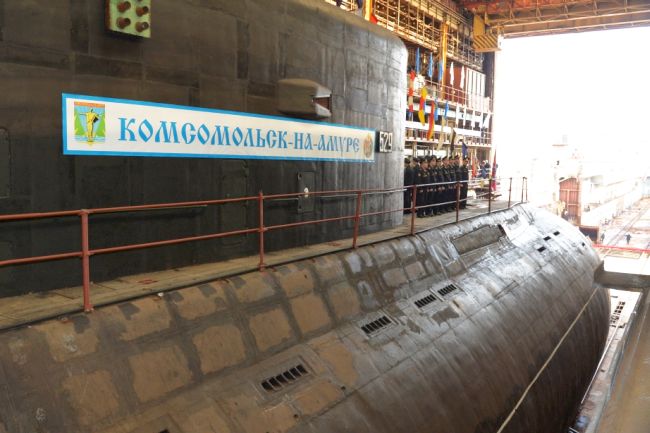 Подводная лодка Б-187 (529) «Комсомольск-на-Амуре». Фото Валерия Спидлена