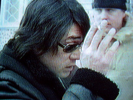 А. Шептур при задержании