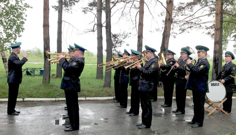 Оркестр Хабаровского пограничного института ФСБ России