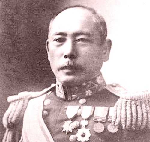 Командир японской эскадры, обстреливавшей Владивосток в 1904 году, вице-адмирал Х. Камимура