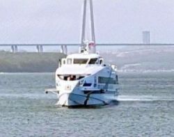 Теплоход проекта А 45-2 «70 лет Победы» бороздит просторы Японского моря/соцсети