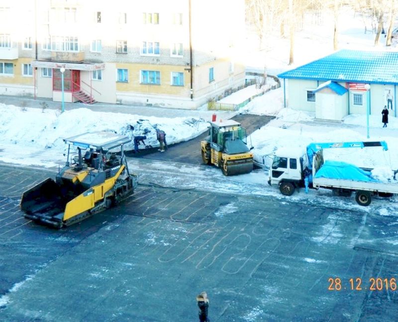 28 декабря 2016 года - укладка днем минус 13 градусов, ночью минус 28 градусов