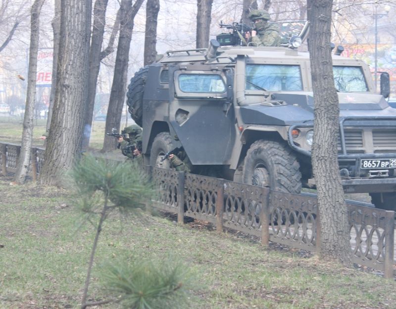 Учения в Хабаровске 27 апреля с.г.