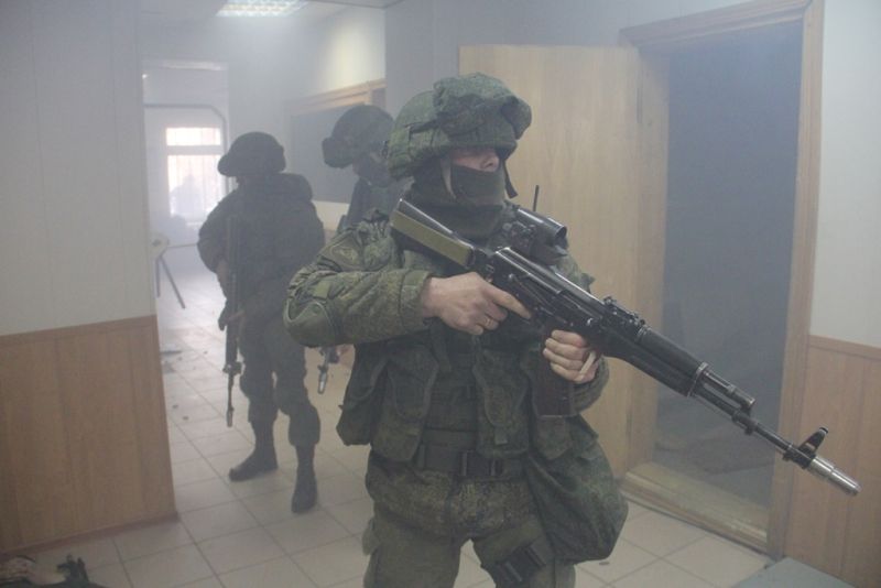 Учения в Хабаровске 27 апреля с.г.