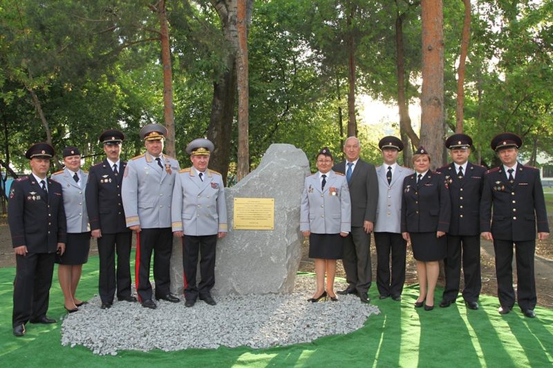 В Хабаровске открыт памятный обелиск погибшим при исполнении служебного долга