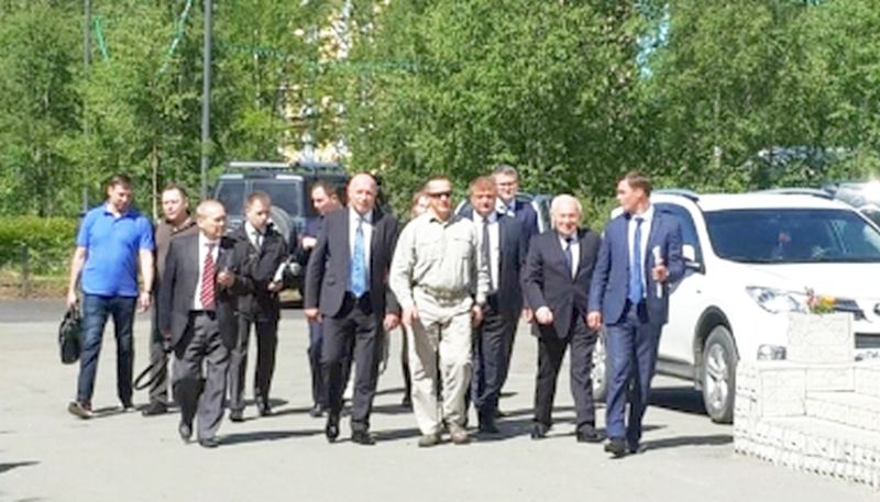 Полпред в ДФО Юрий Трутнев прибыл в Магаданскую область