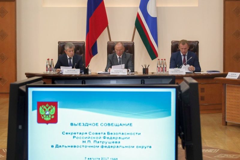 В Якутск прибыл секретарь Совета Безопасности РФ Николай Патрушев. Фото Айаала Черноградского (ЯСИА)