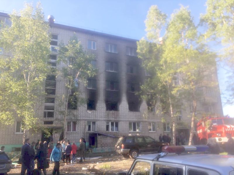 Дом по улице Космонавтов в п. Октябрьский Ванинского района Хабаровского края.