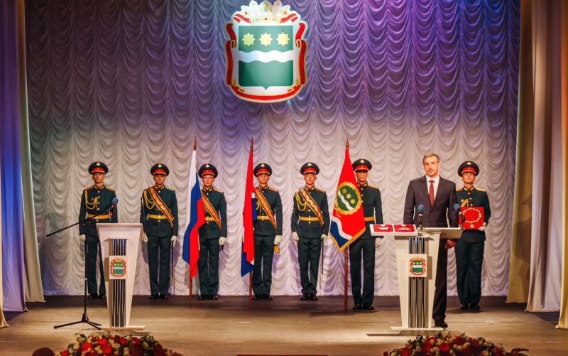 Василий Орлов стал губернатором Амурской области. В Благовещенске прошла церемония инаугурации