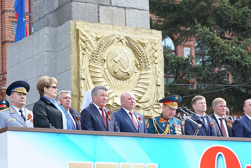 Парад, посвященный 74-й годовщине Победы в Великой Отечественной войне, прошел в Хабаровске