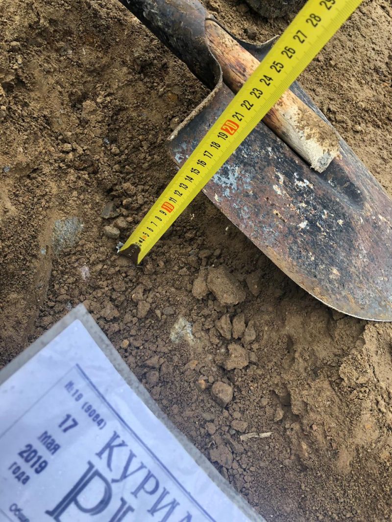 А где кюветы, про которые указано в техзадании, что они должны быть шириной 1 метр и глубиной 0,7 метра?