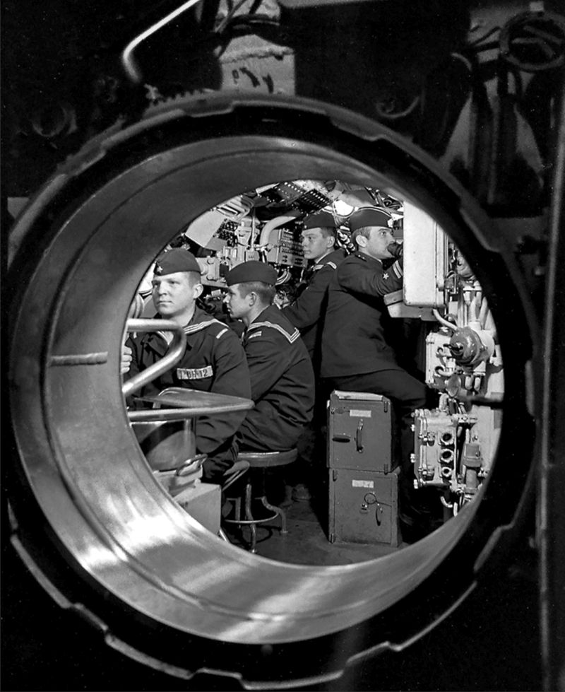 В центральном отсеке ПЛ проекта 641.