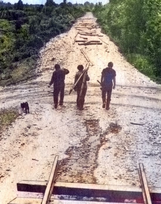 Изыскатели шли первыми. Фото с сайта института «Дальгипротранс».