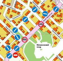 Театр музкомедии ул. Карла Маркса, 64/ Нажмите, чтобы УВЕЛИЧИТЬ (нажмите, чтобы увеличить)