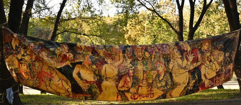 Уличный фестиваль искусств состоялся в Хабаровске (нажмите, чтобы увеличить)