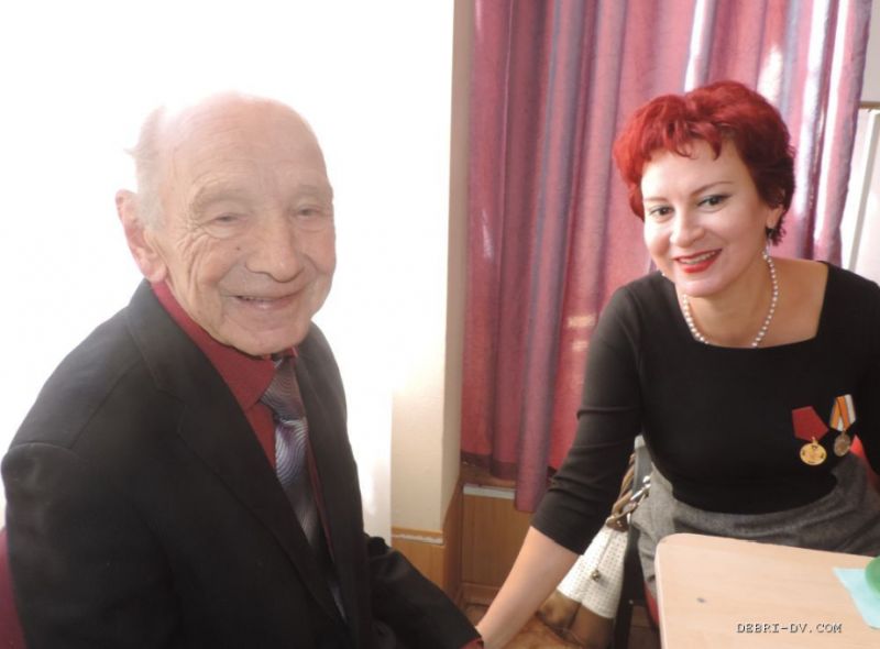 Михаил Асламов и его дочь Дарья Асламова. 2014 г.