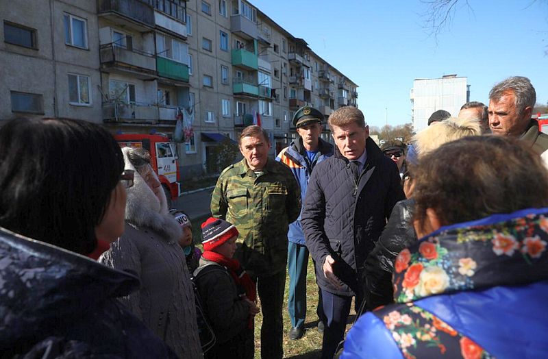 Олег Кожемяко по ситуации в Новонежино: Главная задача - расселить людей