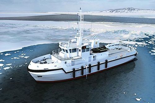Гидрографический катер ледового класса Ice 3 проекта Е35.Г.